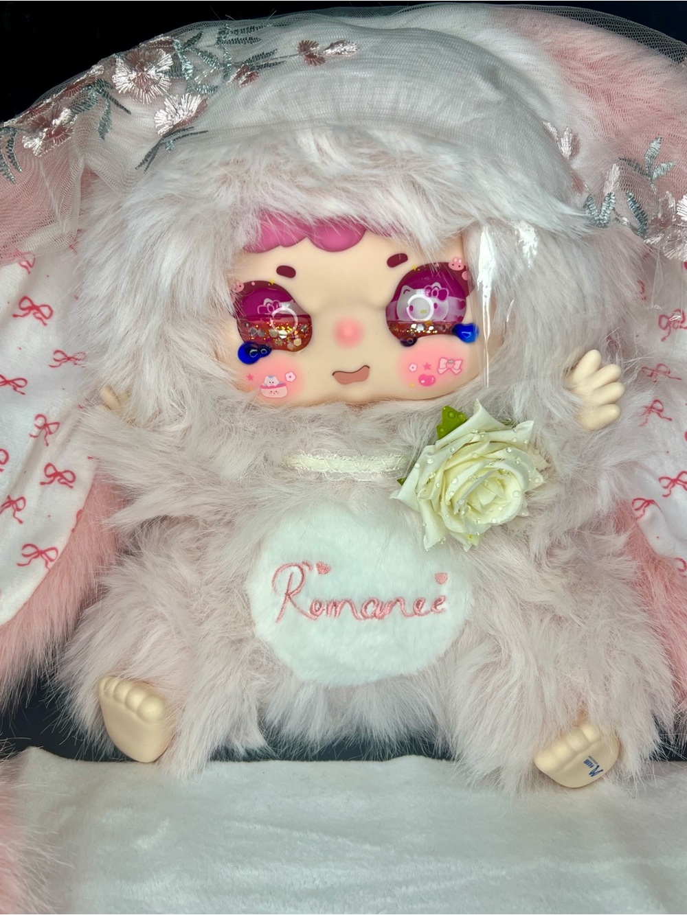 Jiimo Rose Dream Island Romance Bride Bunny Plush Doll SPECIAL EYES - Picture 7 of 12